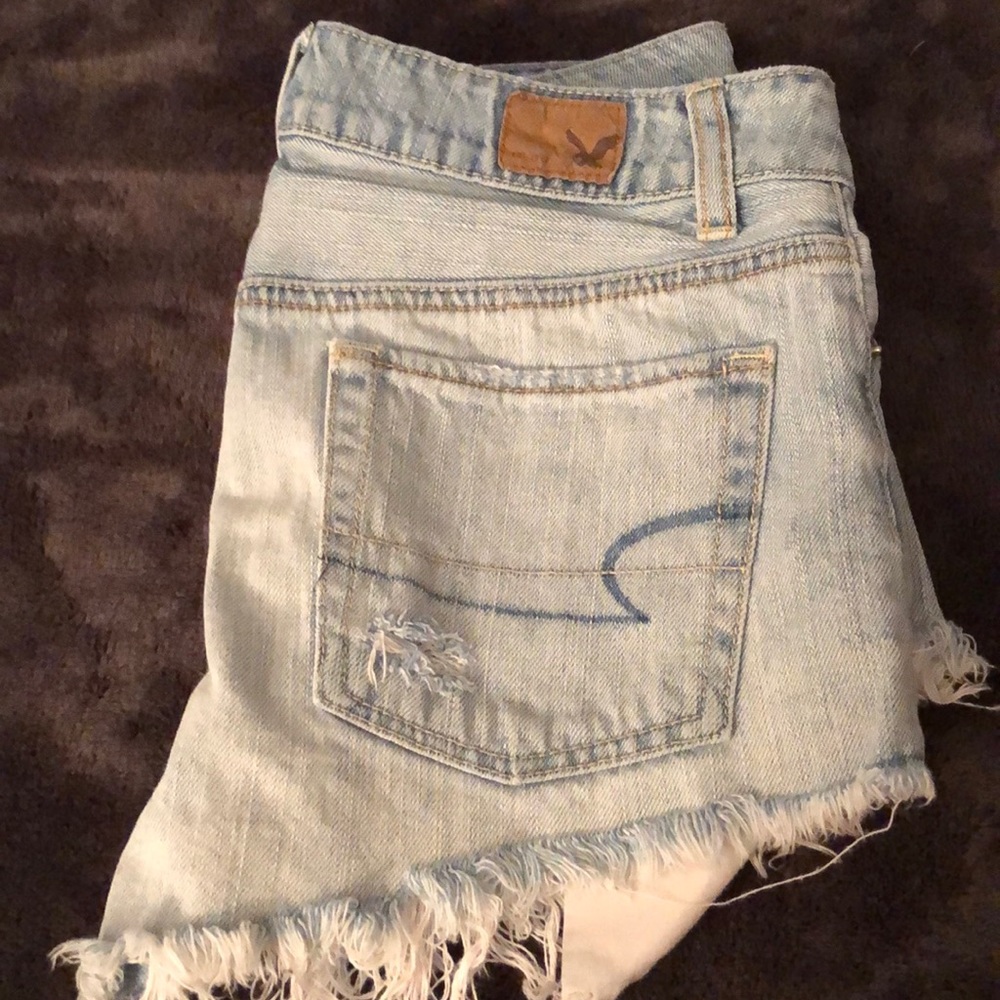 High waisted shorts